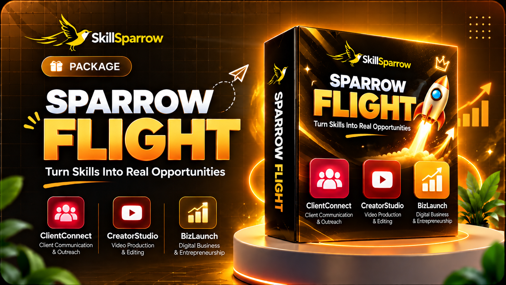 Sparrow Flight package artwork