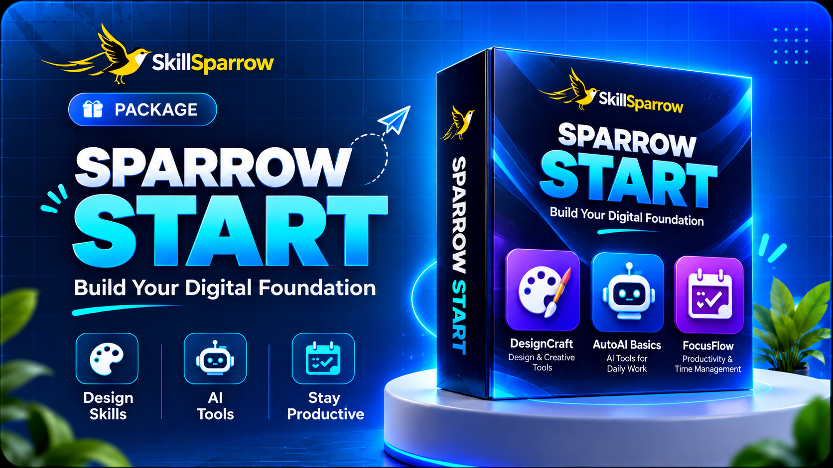 Sparrow Start package artwork
